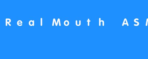 .RealMouthASMR：声音疗愈的私密耳语与感官新边界